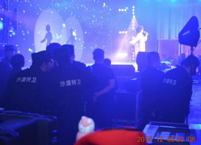 蔡琴、東來(lái)東往演唱會(huì)護(hù)衛(wèi)